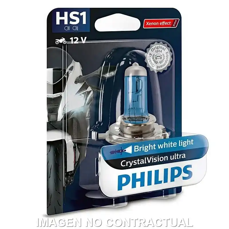 Lámpara Philips Halógena HS1  Crystal Vision 12V 35/35W Expressversand