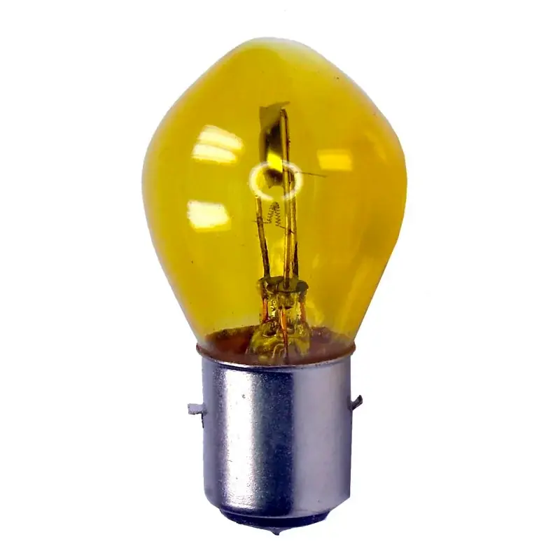 Lámpara Casquillo BA 20 D 12V 35/35W Amarilla Direkt Vom Hersteller