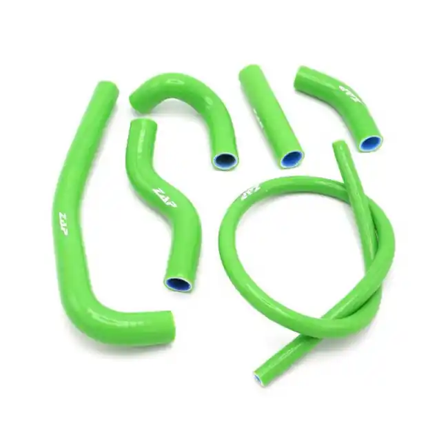 Kühlerschläuche Silikon Grün Kawasaki KX 500 1988-2004 Online Kaufen