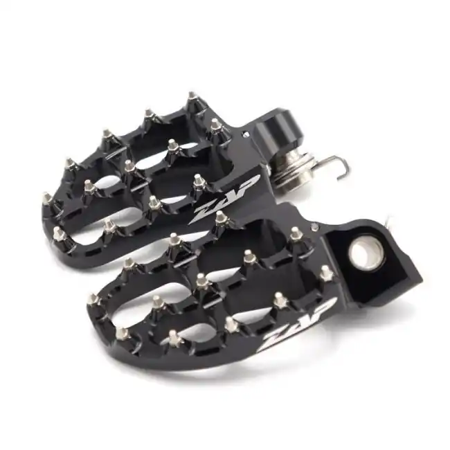 Zap E-Peg Fußrasten Schwarz Yamaha YZ, YZF 125, 250, 450 1996-2022 Heißes Angebot