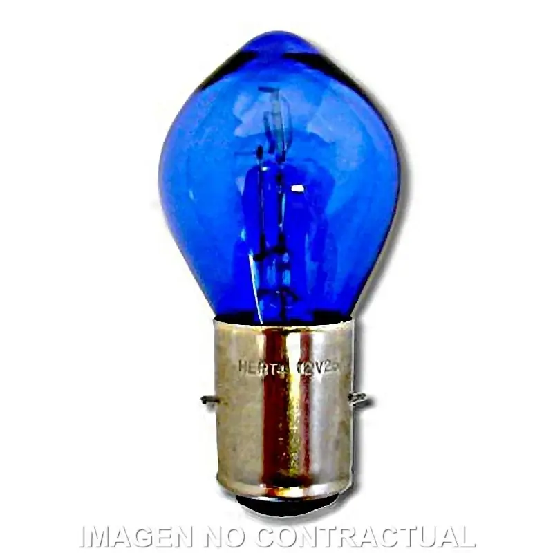 Lámpara Hert de óptica Duplo simétrica 12V 25/25W Casquillo BA20d Color azul Expressversand