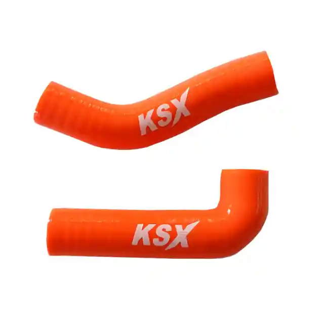 Geprüft Kühlerschläuche Silikon Orange KTM SX 85 2018- / Husqvarna TC 85 2018-