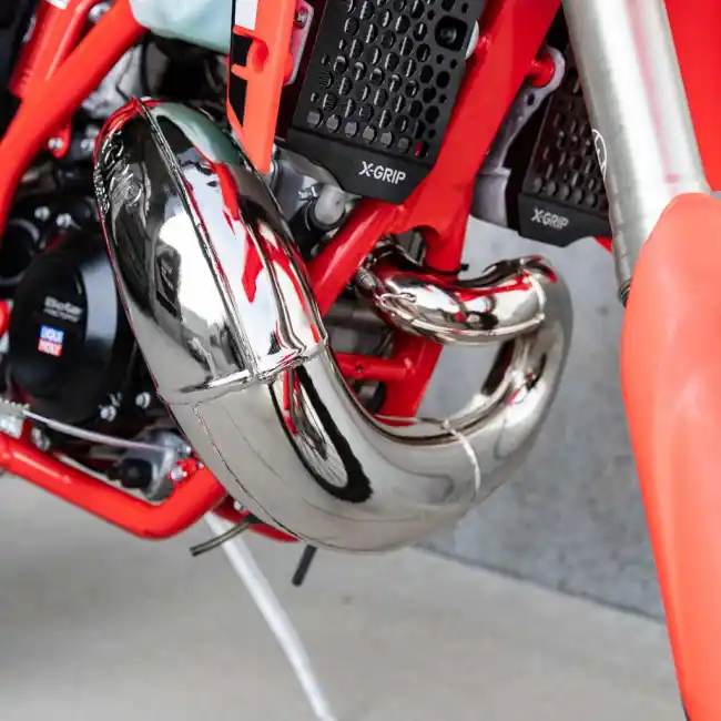 Meistverkauft X-Grip Auspuff Krümmer Poliert Beta RR 250, 300 2013-2023