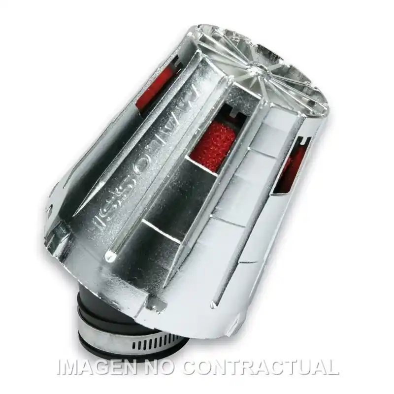 Highlight Filtro De Potencia Inclinado MALOSSI E5 PHM C/Caja Cromada