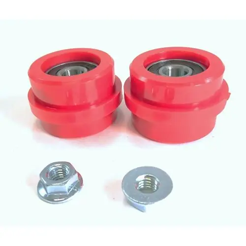 Ausverkauf TMD Kettenrollen Set Honda CRF 250 2018- / 450 2017- Rot