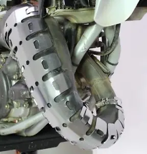 2-Takt Auspuffschutz universal Neue Ware