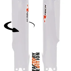 Angebot Racetech Factory Gabelschützer Weiß Husqvarna TC, FC 125, 250, 350, 450 2023- / TE, FE 2024-