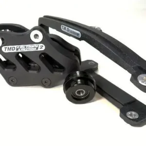 Saisonangebot TMD Teflon Schwingenschleifer/Kettenführung Set Schwarz Kawasaki KXF 450 2019-2023 / 250 2021-2024