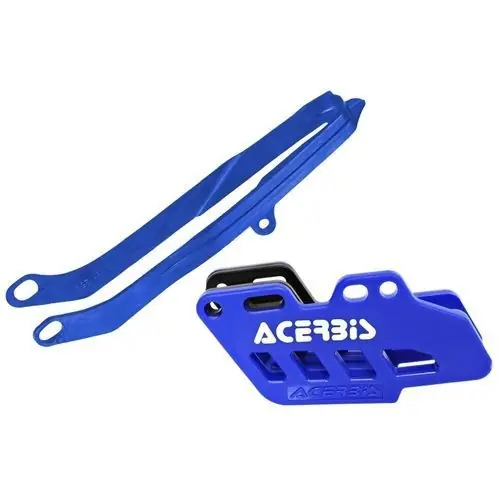 Bestpreis Acerbis Kettenführung + Schwingenschleifer Set Blau Yamaha YZF 250/450 2009-
