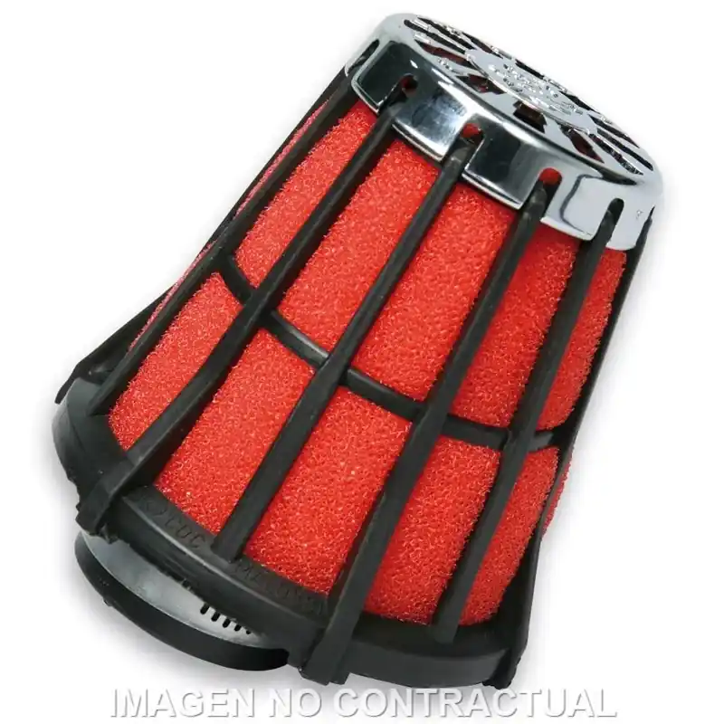 Echt Filtro Potencia Cromado Mikuni D. 50 mm