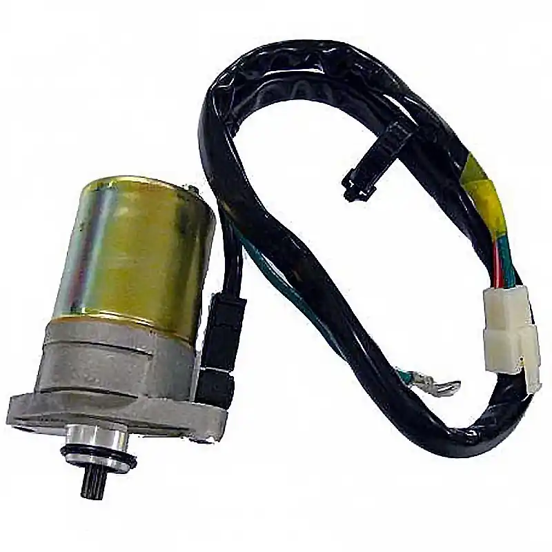 Motor Arranque 12V - 10 Dientes - Rotación Izquierda - Con Cable Nur Heute