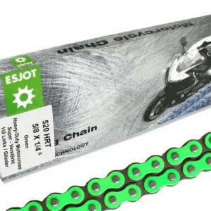 Preis Gesenkt Esjot MX Kette HRT Grün 520 118 Glieder