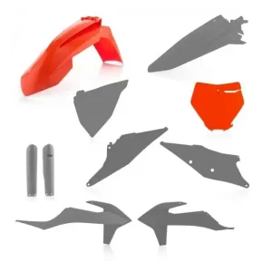 Acerbis Full Plastik Kit Orange Grau KTM SX, SXF 125, 150, 250, 350, 450 2019-2022 Abverkauf