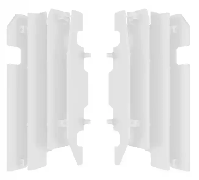 Preisreduziert Polisport Kühlerschützer Weiß Honda CR 125, 250 2000-2004