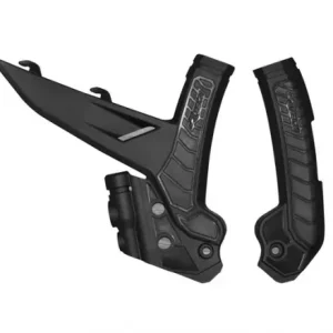 Neue Kollektion RTech Grip Rahmenschützer Schwarz KTM SX, SXF 2023- / EXC, EXC-F, TPI 125, 250, 300, 350, 450, 500 2024-