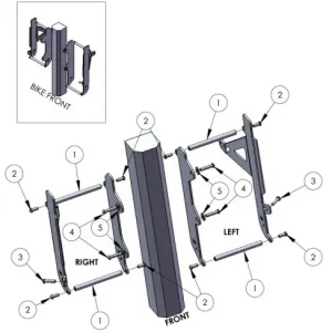 Neuheit Zap Aluminium Kühlerschützer ohne Lüfter Husqvarna FC, TC 2019-2022 / TE, FE 2020-2023