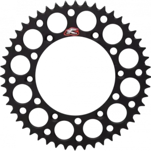Renthal Aluminium Kettenrad Yamaha YZ, YZF 1999- Schwarz 48-51 Zähne Nur Für Kurze Zeit