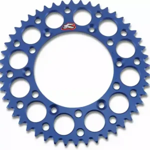 Beliebt Renthal Aluminium Kettenrad Yamaha YZ, YZF 1999- 48-51 Zähne Blau
