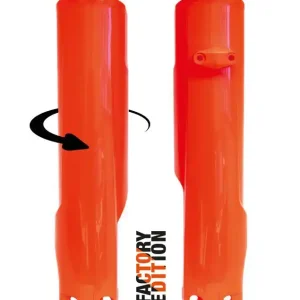 Racetech Factory Gabelschützer Neon-Orange KTM SX, SXF 125, 250, 350, 450 2023- / EXC 2024- Meistverkauft