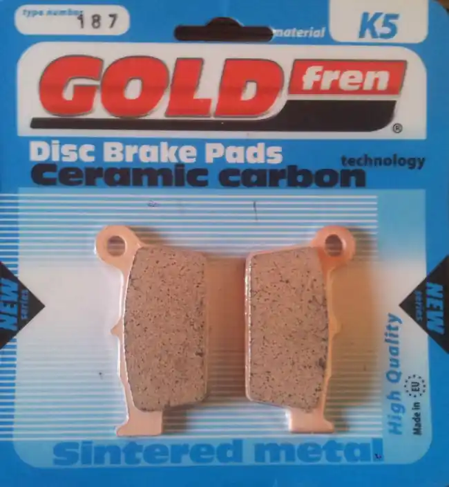 Jetzt Kaufen Goldfren Racing K5 Bremsbeläge 003 hinten Honda CR 80/85 1986-