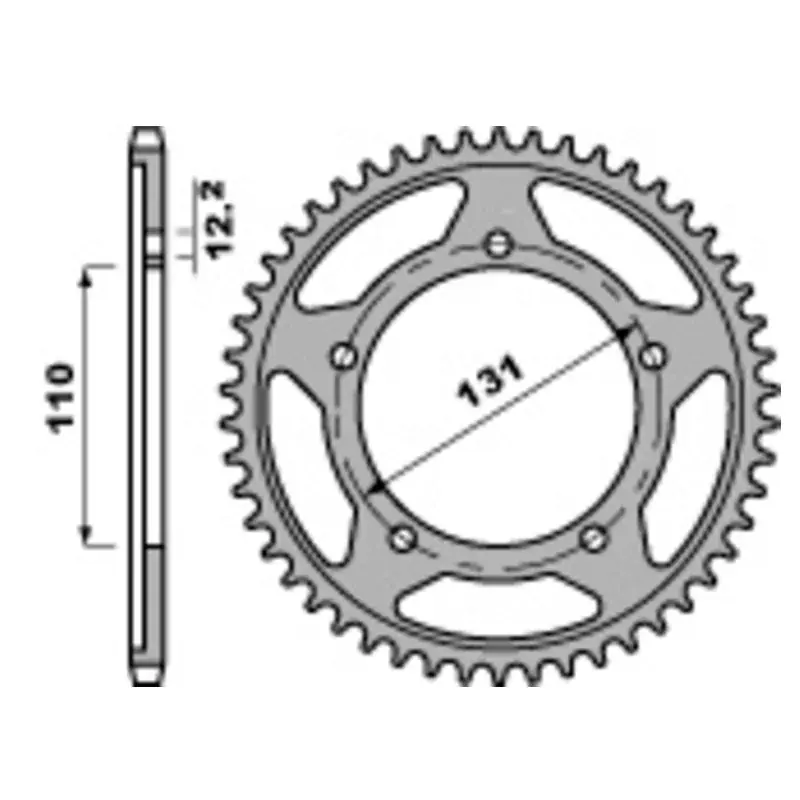 Bestseller Corona PBR RACING Aluminio ultraligera paso 520