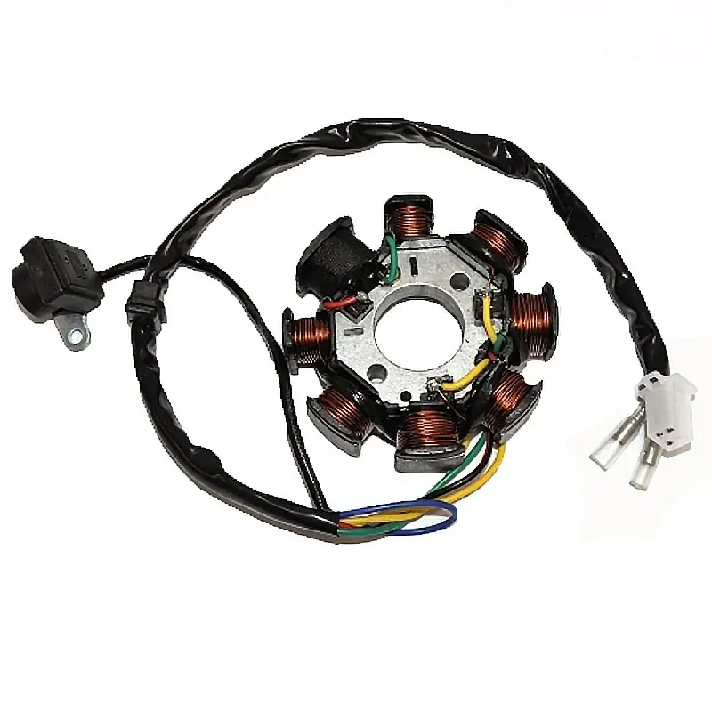 Kostenloser Versand Stator SGR 8 polos (motores chinos GY6-8C) Scooters 125cc 4T