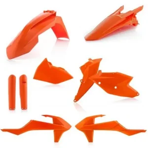 Acerbis Full Plastik Kit Orange KTM EXC, EXC-F 125, 250, 300, 350, 450, 500 2017-2018 Aktuell