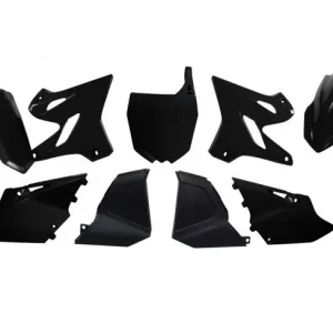 Restyle Plastik Kit Schwarz Yamaha YZ 125, 250 2006-2014 (2015er Optik) Garantierte Lieferung