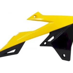 Schneller Versand Kühlerspoiler Suzuki RMZ 250 2019- / RMZ 450 2018- Gelb Schwarz