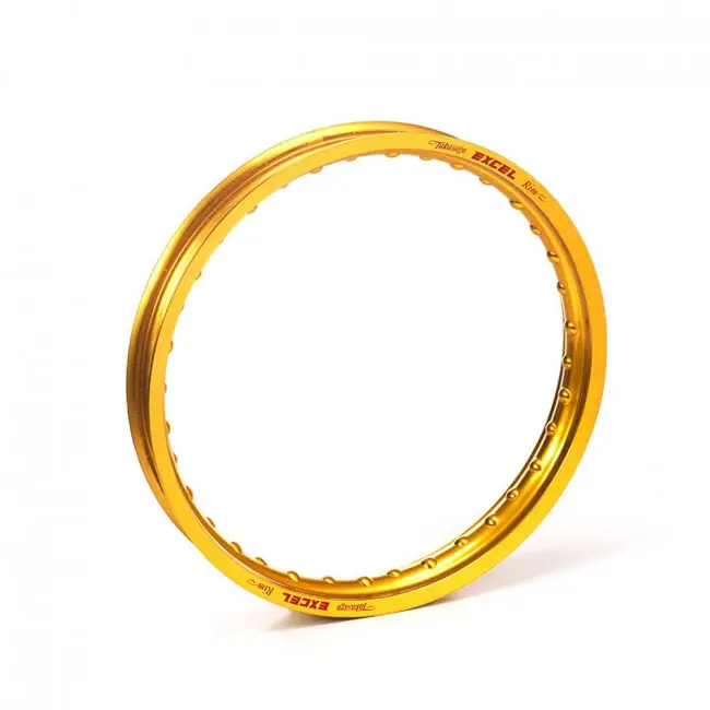 Schneller Versand EXCEL Motorrad Felgenring 19“x1,85 36 Loch Gold