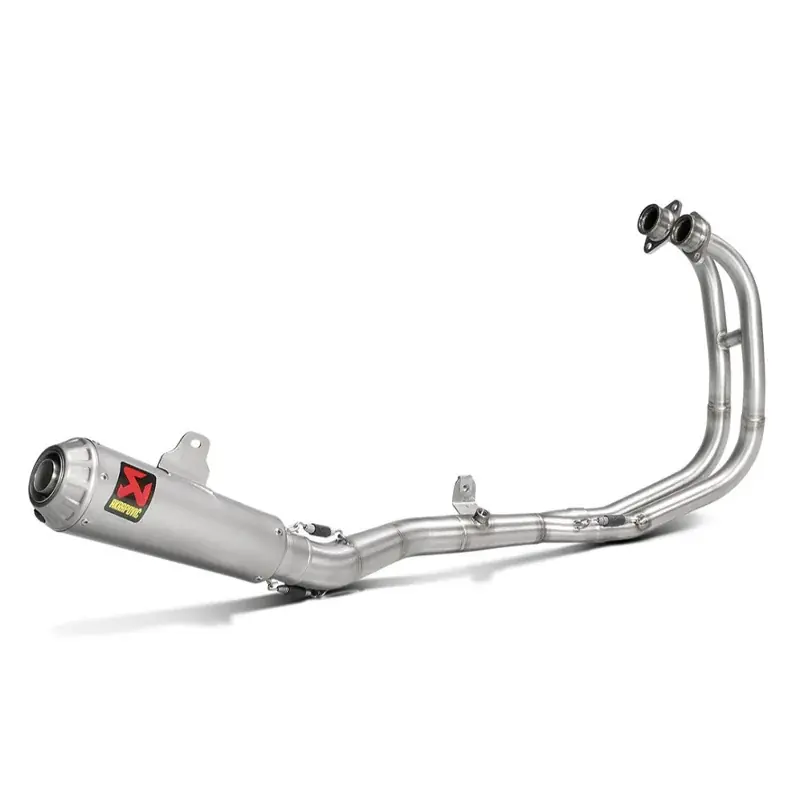 ESCAPE COMPLETO AKRAPOVIC ACERO IMOXIDABLE YAMAHA R3 2015-2020 NO HONOLOGADO Markenware