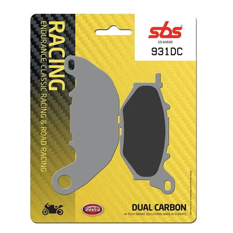 Pastillas de freno SBS P931-DC DUAL CARBON Markenware