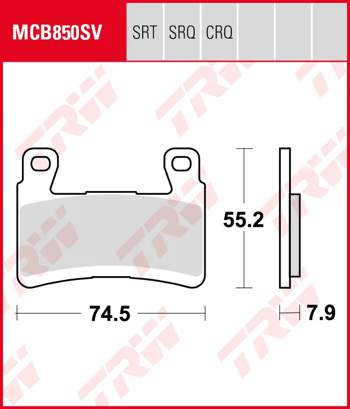Kawasaki ZX-6R 636 Ninja, Bj. 19-, Bremsbeläge vorne, TRW Lucas MCB850SV, Sinter Street Schneller Versand