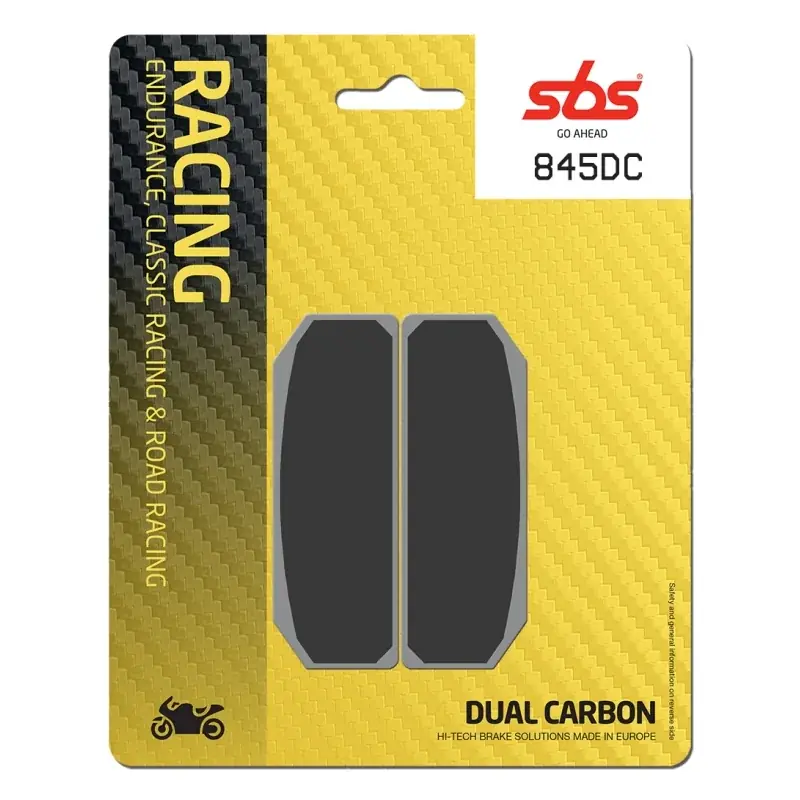 Must-Have Pastillas de freno SBS P845-DC DUAL CARBON