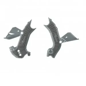 RTech Grip Rahmenschützer Grau Schwarz Kawasaki KX 450 2024- / 250 2025- Sichere Zahlung