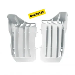 Versand Am Gleichen Tag Oversize Kühlerschützer Weiß Honda CRF 250 2018-2021