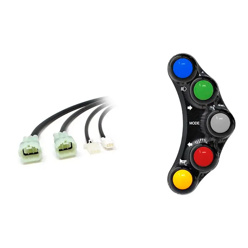 Piña Izquierda Carretera 5 a 7 botones Jetprime KAWASAKI ZX-6R 636 2019-2022 Markenprodukt