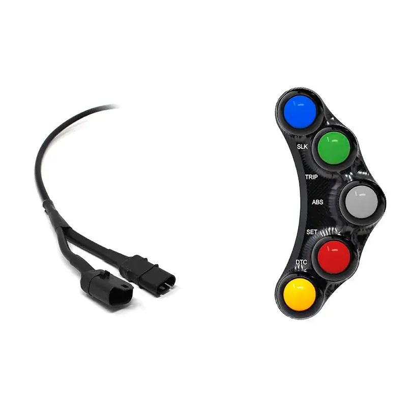 Piña Izquierda 5 botones Jetprime HONDA CBR 1000 RR 2017-2019 Echt