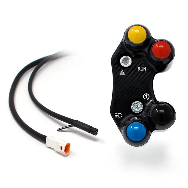 Piña Derecha 4 botones JETPRIME DUCATI PANIGALE V2 Gratis Versand