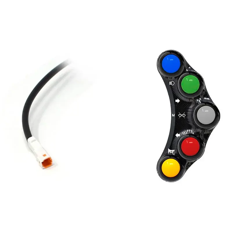 Top-Preis Piña Izquierda CALLE / CARRETERA 5 botones Jetprime DUCATI PANIGALE V2