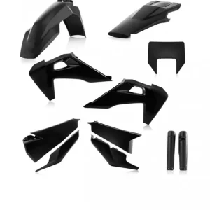 Bestseller Acerbis Full Plastik Kit KOMPLETT Schwarz Husqvarna FE TE TX 125 250 350 450 501 2020-