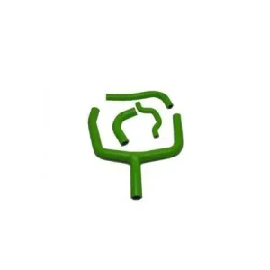 Kühlerschläuche Silikon Grün Kawasaki KXF 250 2009-2016 Zertifiziert