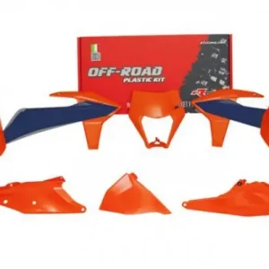 Rtech Plastik Kit mit Lampenmaske OEM 2022 für KTM EXC, EXC-F TPI 250, 300, 350, 450, 500 2020-2023 Beliebt
