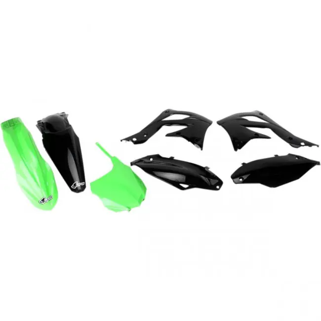 Abverkauf UFO Plastiksatz Pro Circuit Kawasaki KXF 450 2013-2015