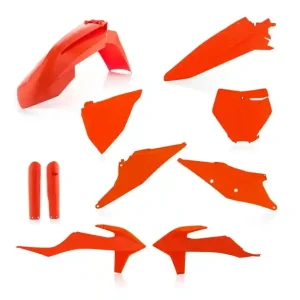 Acerbis Full Plastik Kit Orange KTM SX, SXF 125, 150, 250, 350, 450 2019-2022 Schneller Versand