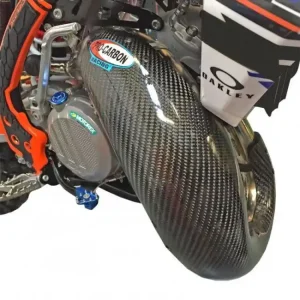 Pro Carbon Auspuffschutz KTM SX 125, 150 2016-2018 / Husqvarna TC TE 125 Mega-Angebot