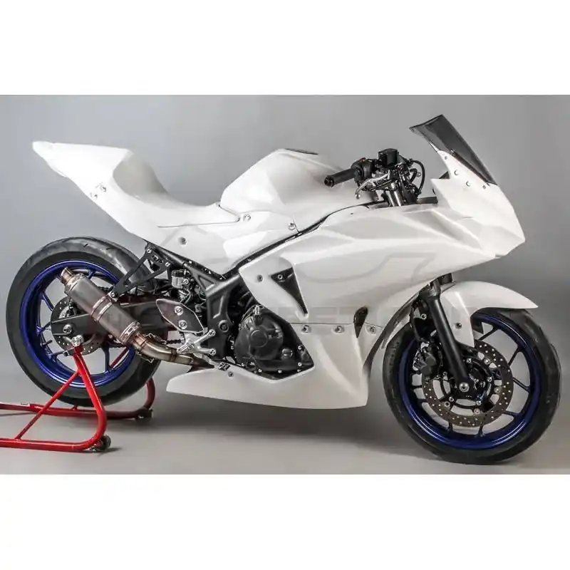 CARENADO DE FIBRA TF SUPERBIKE YAMAHA YZF-R3 2015-2018 Kracherpreis