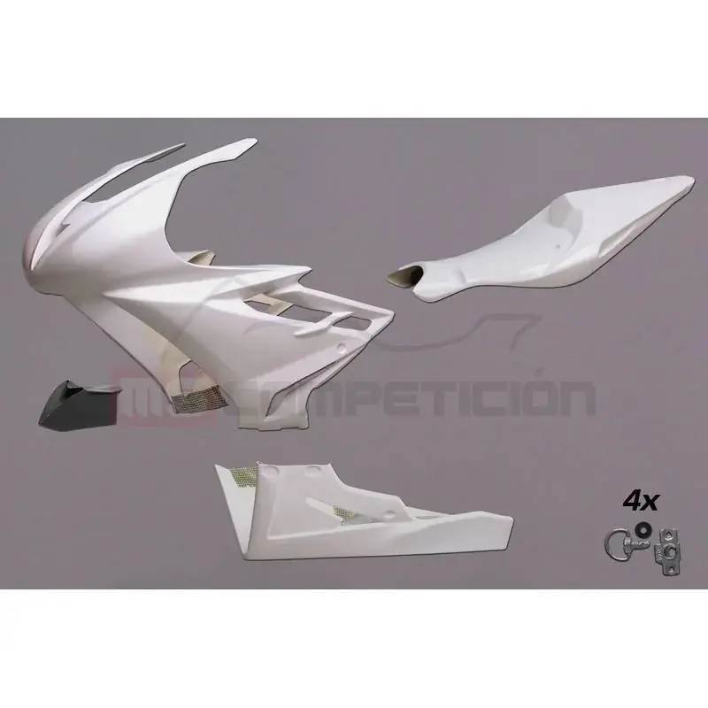 CARENADO DE FIBRA TF SUPERBIKE TRIUMPH DAYTONA 675 2013-2017 Versand Am Gleichen Tag