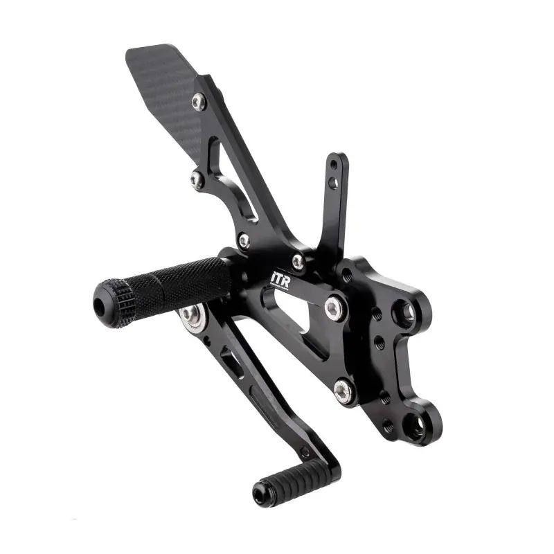 ESTRIBERAS MULTIREGULABLES HONDA CBR 1000 RR 04-07 / 600 RR 03-06 NEGRO Sonderaktion