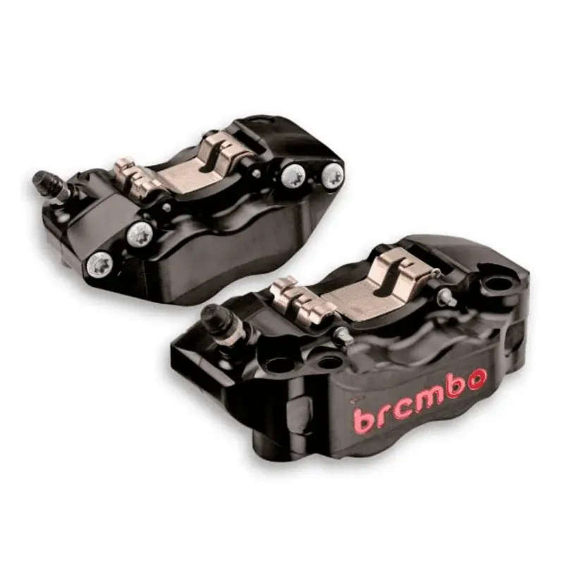 Pinzas de Freno Radiales BREMBO GP4-RB RACING CMC 100MM + Pastillas de Freno Ausverkauf